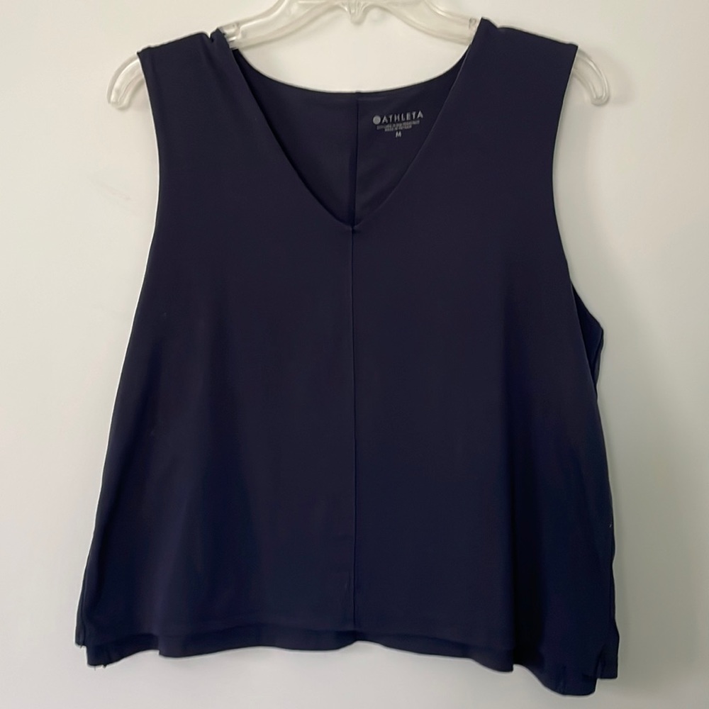 Athleta navy blue tank top.